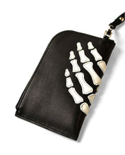 Load image into Gallery viewer, Kapital Thumbs Up Bone Hand Leather Neck Bag
