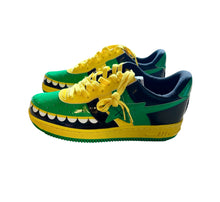 Load image into Gallery viewer, BAPE x KAWS Jamaica Chomper BAPESTA Shoes
