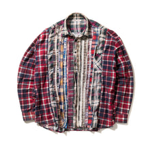 Load image into Gallery viewer, Needles Rebuild ribbon wide flannel shirt
