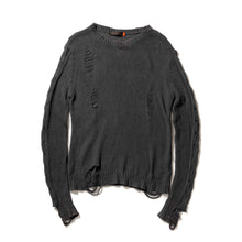 Load image into Gallery viewer, Distressed knit sweater

