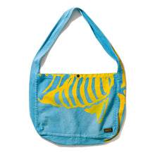 Load image into Gallery viewer, Bone print book tote bag
