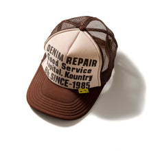 Load image into Gallery viewer, Denim Repair trucker cap
