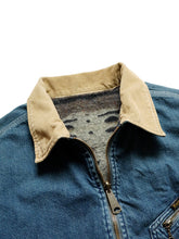 Load image into Gallery viewer, Kapital Denim Bone Lining Reversible Zip-Up Work Jacket
