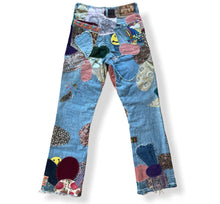 Load image into Gallery viewer, Kapital Kountry Apple Tree Flare Star Hippie Jeans
