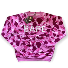 Load image into Gallery viewer, BAPE Swarovski Crystal Studded Logo Sweatshirt

