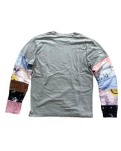 Load image into Gallery viewer, Kapital Hippie Smiley Patch Long Sleeve T-shirt
