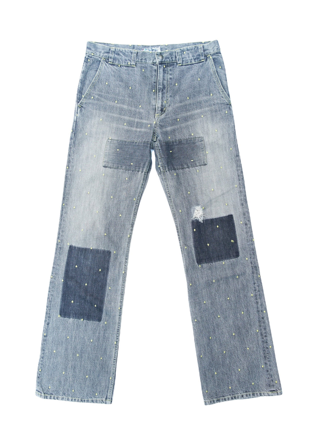 Undercover All Over Embroidered Denim