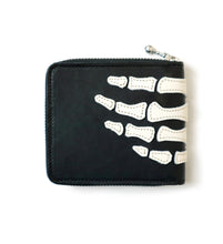 Load image into Gallery viewer, Bone Hand Zip Wallet
