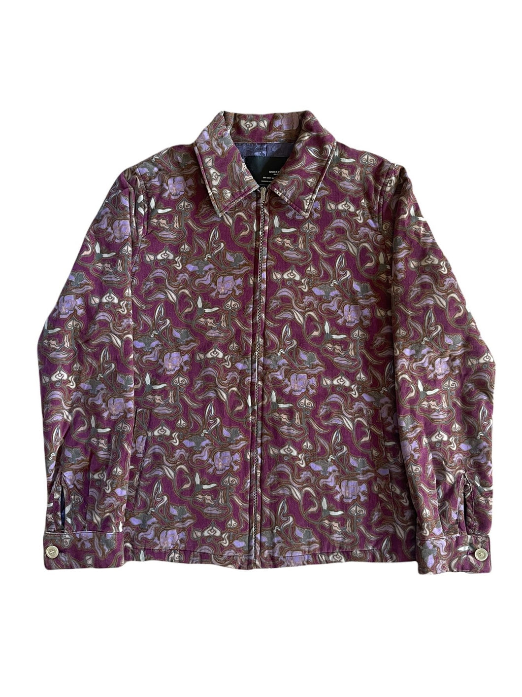 Undercover DECORATED ARMED VOLUNTARY FORCES Floral Jacket
