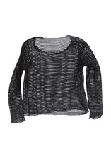 Load image into Gallery viewer, Number (N)ine Fish Net Grunge Sweater
