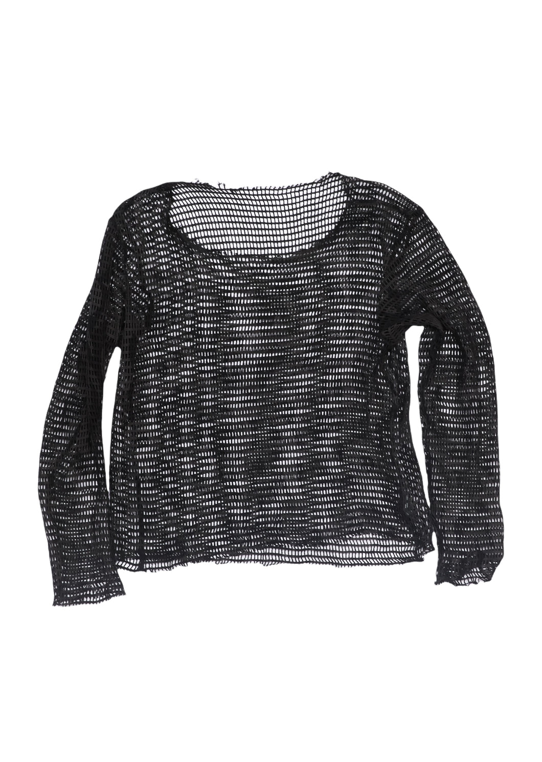 Number (N)ine Fish Net Grunge Sweater