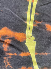 Load image into Gallery viewer, I GOT YOUR BACK hand dyed vintage band t-shirt glow in dark
