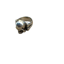 Load image into Gallery viewer, Undercover Skull and Crossbones Ring
