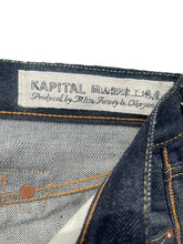 Load image into Gallery viewer, Kapital x Kinnikuman (Ultimate Muscle) 29th Anniversary 84/120 Collaboration Denim Pants
