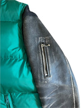Load image into Gallery viewer, Undercover MIRROR Leather Sleeve Down Jacket
